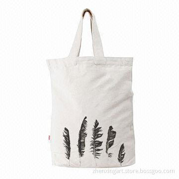 Reusable canvas shopping bag